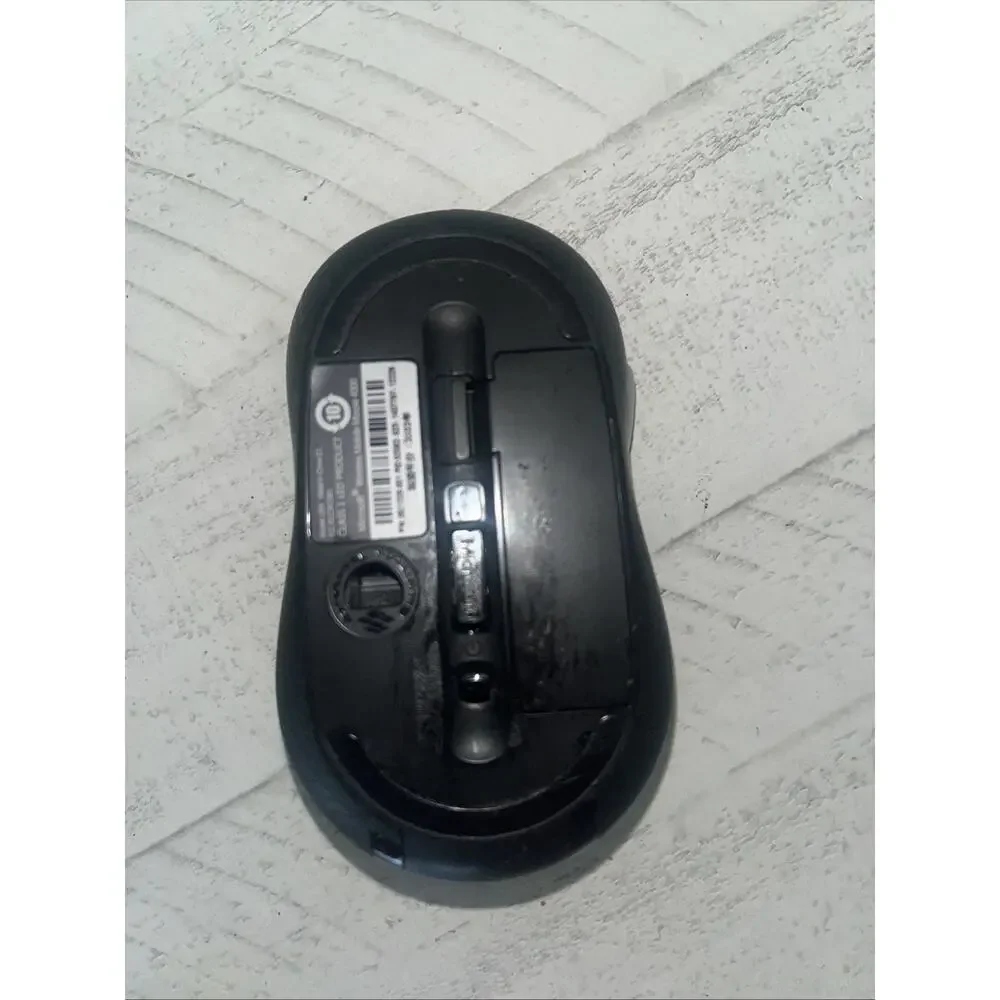 Microsoft Wireless Mobile Mouse 4000 Black With Dongle Model 1383 Tested & Works